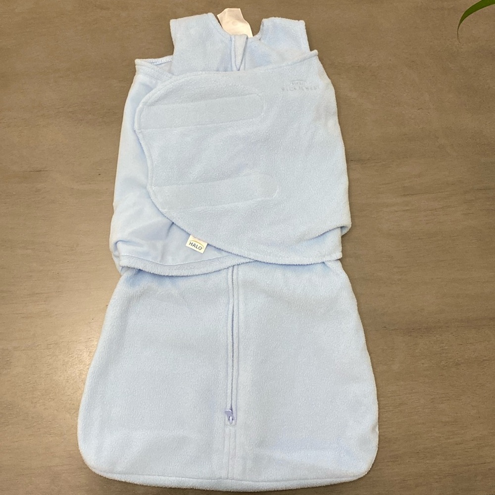 Fleece halo sleep sack